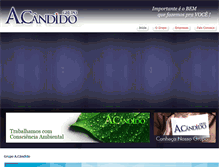 Tablet Screenshot of acandido.com.br